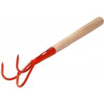 Kypřič 3 hrotý s násadou 27 cm Rosteto - oranžová – HobbyKompas.cz