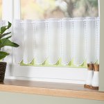 Dekorační metrážová vitrážová záclona SULIKA bílá výška 30 cm MyBestHome – Zboží Dáma