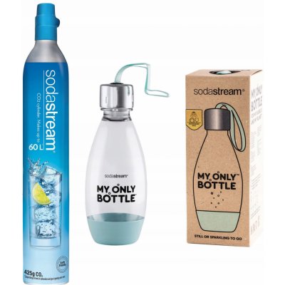 SodaStream CO2 425g + MOB láhev mátová