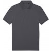 Pánské Tričko B&C polo triko PU428 Dark Grey Solid