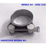 Hadicová spona široká W5 | rozsah 40 - 43 mm, nerez A4 – Hledejceny.cz