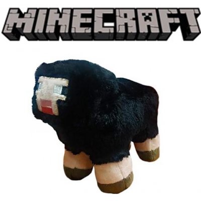 černá ovce ze hry Minecraft 18 cm – Zbozi.Blesk.cz