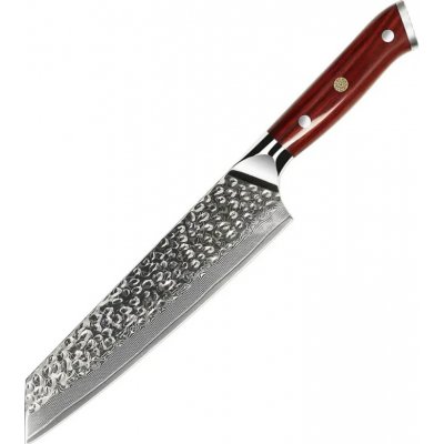 The Knife Brothers Rosewood kiritsuke damaškový nůž 8"