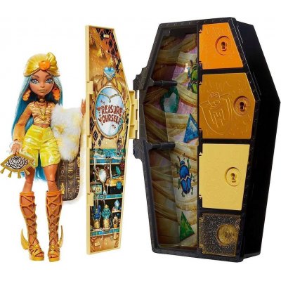 Mattel Monster High Skulltimate Secrets Fearidescent Series Cleo de Nile HNF76 – Zboží Dáma