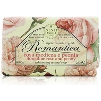 Nesti Dante Romantica mýdlo Růže s pivoňkou 250 g