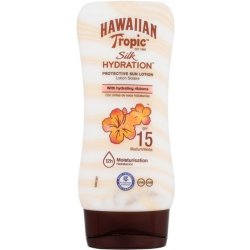 Hawaiian Tropic Silk Hydration Protective Sun Lotion SPF15 opalovací mléko s hydratačním účinkem 180 ml