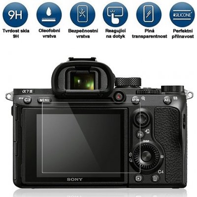 Tempered Glass tvrzené sklo pro Sony A1/A9II, 7SIII/7RIV/III/II/7III/II/ZV1 – Zboží Živě