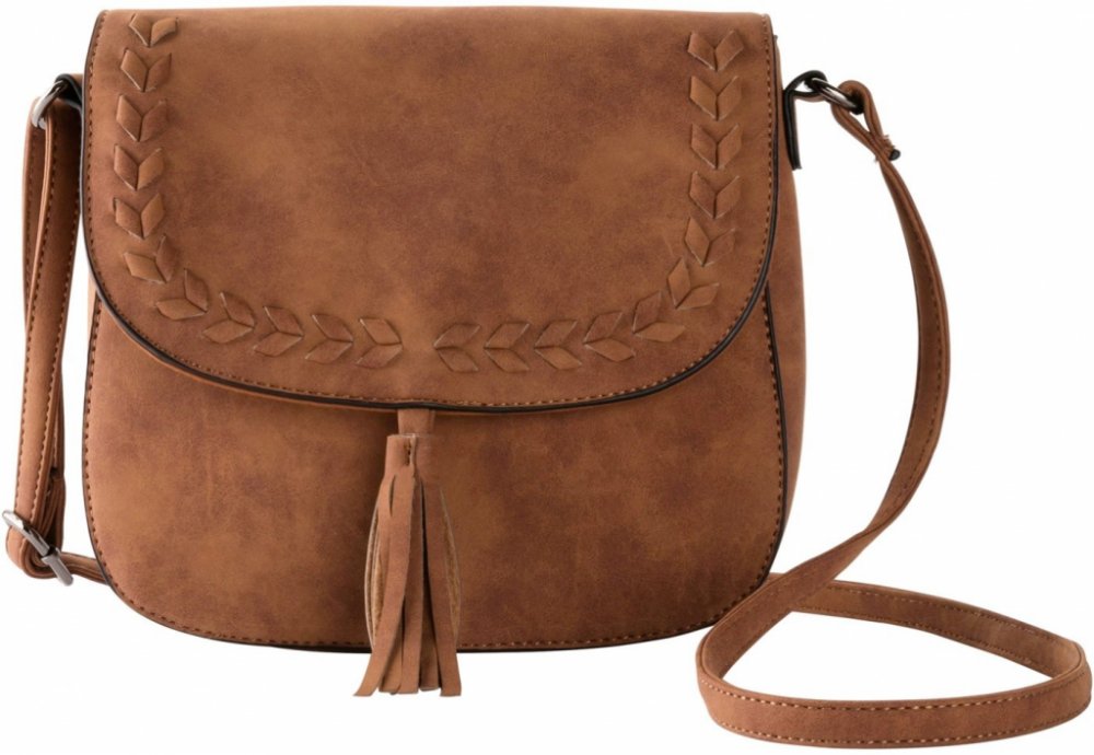 Bonprix crossbody kabelka Hnědá | Srovnanicen.cz