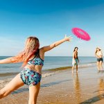 Kids World Létající vodní FRISBEE SPLASH červená – Hledejceny.cz