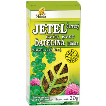 Milota Jetel červený květ bylinný čaj 20 g