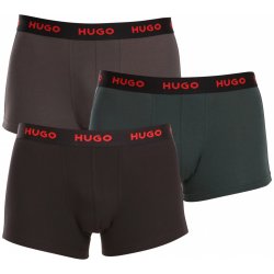Hugo 3 Pack pánské boxerky Boss vícebarevné (50469766 303)