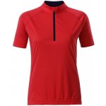 James & Nicholson JN513 TOMATO/BLACK dámský – Zboží Dáma