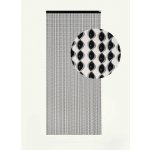 Závěs do dveří Nova černá/bílá 90x215 cm – Hledejceny.cz