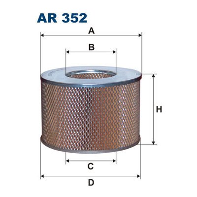AR352 FILTRON Vzduchový filtr – Hledejceny.cz