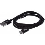 Yenkee YCU 301 BK USB A 2.0 / C, 1m – Zboží Mobilmania