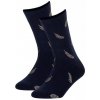 Wola Miyabi W84.142 dámské ponožky black/lurex