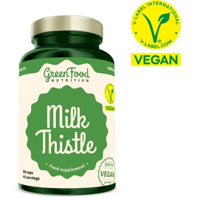 GreenFood Nutrition Ostropestřec mariánský 90 kapslí – Hledejceny.cz