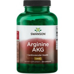 Swanson Arginine AKG 90 kapslí 1 g