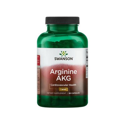 Swanson Arginine AKG 90 kapslí 1 g