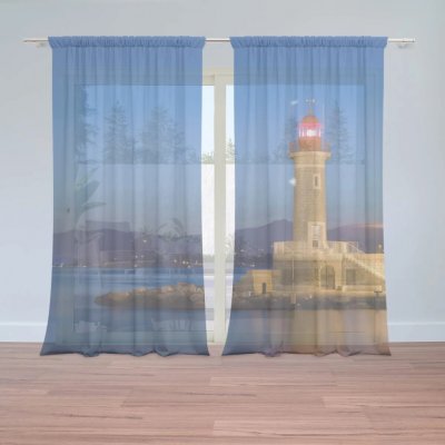 Sablio Záclony Noční maják: 2ks 150x250cm – Hledejceny.cz