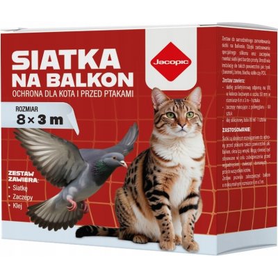 Jacopic Bezpečnostní síť 8 x 3 m – Hledejceny.cz