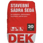 Sádra stavební DEK šedá, 30 kg – Hledejceny.cz