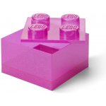 LEGO® úložný box 25 x 25 x 18 cm růžová – Zboží Dáma