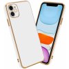 Pouzdro a kryt na mobilní telefon Apple Cadorabo Ochranné pouzdro pro Apple iPhone 11 Case in Bílá Kryt mobilního telefonu TPU Silikonové pouzdro Camera PČervenáector Case