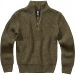 Kids Marine Pullover Troyer olivový – Zboží Dáma