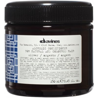 Davines Alchemic conditioner For Natural & Coloured Hair Copper Silver studené blond 250 ml – Zboží Dáma