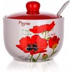 BANQUET Cukřenka se lžičkou Red Poppy OK 60ZF1168RP – Zboží Dáma