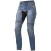 Kalhoty na motorku Trilobite 661 Parado Slim Fit Lady Long Level 2 modré