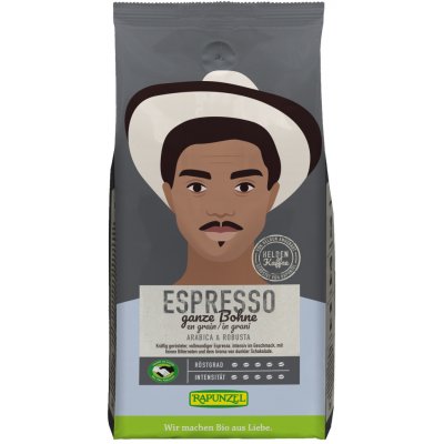 Rapunzel Hero Coffee Espresso zrnková káva bio 1 kg – Zbozi.Blesk.cz