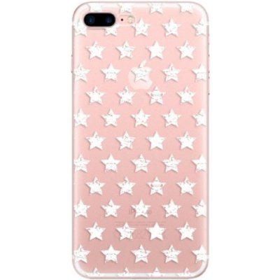 iSaprio Stars Pattern Apple iPhone 7 Plus / 8 Plus bílé – Zboží Mobilmania