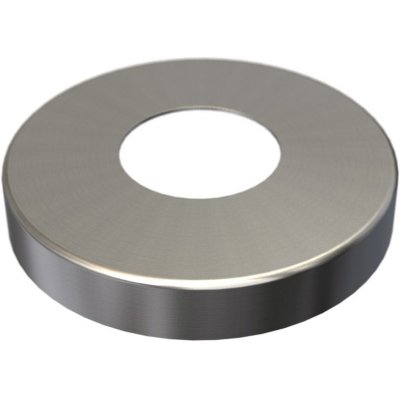 Hahn Steel Krycí rozeta 105 mm pro trubku 42,4mm, AISI 316, brus – Zboží Mobilmania