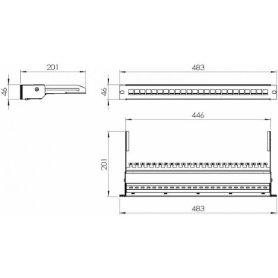 LEXI-Net LXPPM19-1U-24-P – Zboží Živě