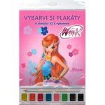 Winx Club Plakátové omalovánky A3 – Zboží Mobilmania