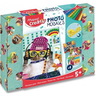 Maped Kreativní Sada Creativ Photo Mosaics Adventure animals – Hledejceny.cz