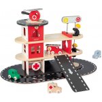 Janod Dřevěná požární stanice Bolid – Zboží Mobilmania