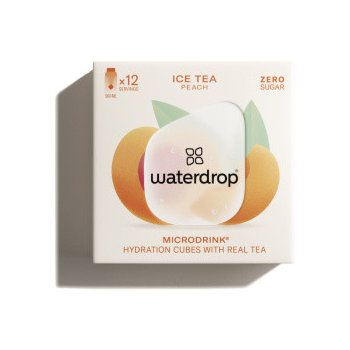 Waterdrop Ice Tea Peach černý čaj broskev microdrink 12 kapslí