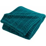 douceur d'intérieur přehoz na postel Arya přehoz modrá 180 x 220 cm – Zboží Dáma