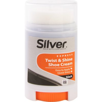 SILVER Krém samoleštící se šroubovacím systémem černý 50 ml – Zboží Mobilmania