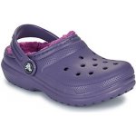 Crocs Classic Lined Clog K Fialová – Zboží Mobilmania