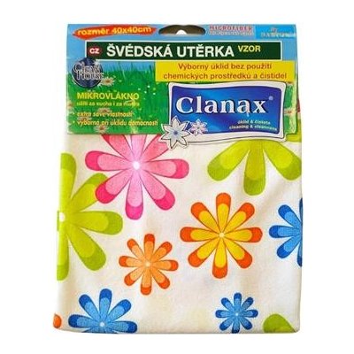 Clanax švédská utěrka 40 x 40 cm 250 g 1 ks – Sleviste.cz