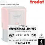 Trodat 4727 [ 60 x 40 mm pouze gumový štoček – Zboží Živě