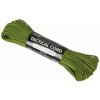 Šňůra a provázek ATwood Rope Padáková šňůra Tactical 275 Cord 30 m NEON YELOW & BLACK STRIPES