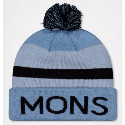 Mons Royale MCCLOUD MERINO POM POM BEANIE ice blue moonstone black – Hledejceny.cz