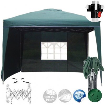 Linder Exclusiv ALU 3x3 m PO2407 Green – Hledejceny.cz