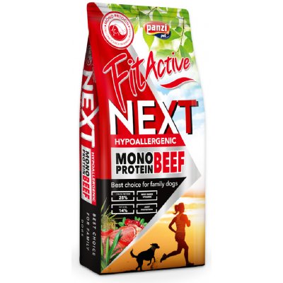 FitActive Next Hypoallergenic Mono hovězí s brusinkami 2 x 15 kg – Sleviste.cz
