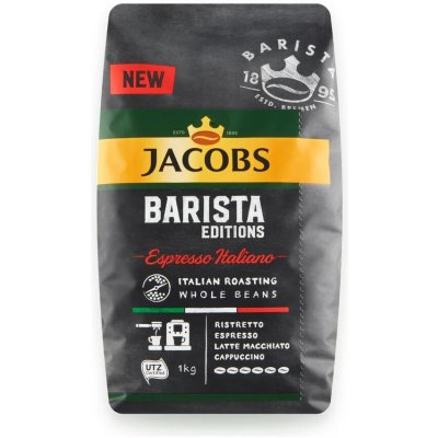Jacobs Barista Editions Espresso Italiano pražená zrnková 1 kg – Hledejceny.cz